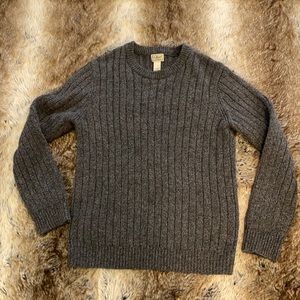 Perfect condition LL Bean lambs wool sweater